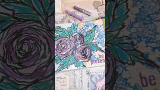 Pages in my Winter Floral Journal