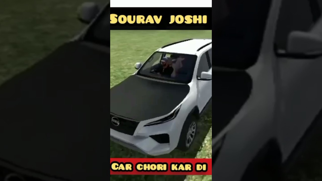 Big YouTuber car missing Fortuner 😱#youtubeshorts