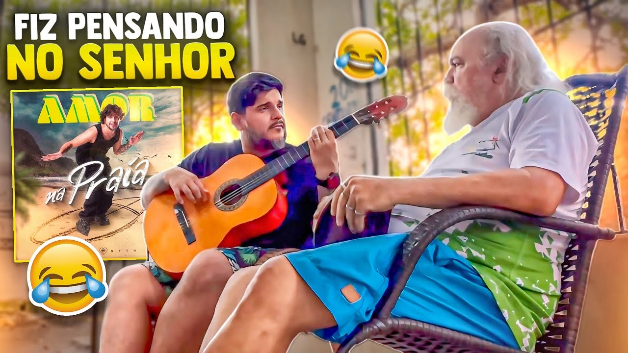 MANETIKIN FEZ UMA MÚSICA PENSANDO NO VOVÔ E MOSTROU PRA ELE | MANETIKIN