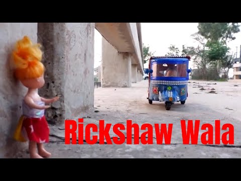 Beautiful Girl Calling Auto Rickshaw Urgently | Video For Kids