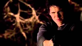 Damon about Jeremy: "Stupid, idiot... Borderline brain dead moron!"