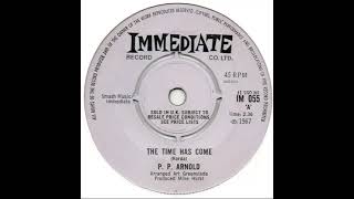 Uk New Entry 1967 193 P.p. Arnold - The Time Has Come