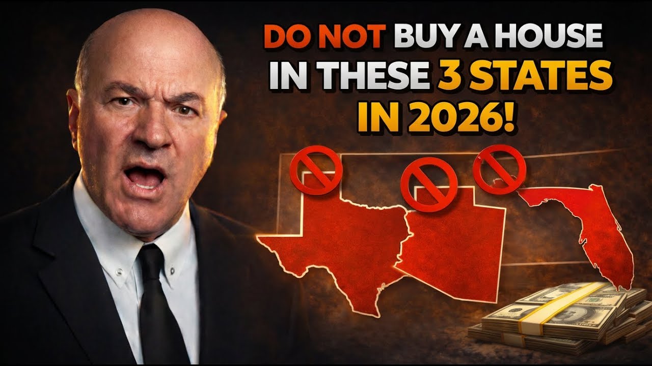 Do NOT Buy a House in These 3 States in 2026! – Kevin O'Leary WARNS!