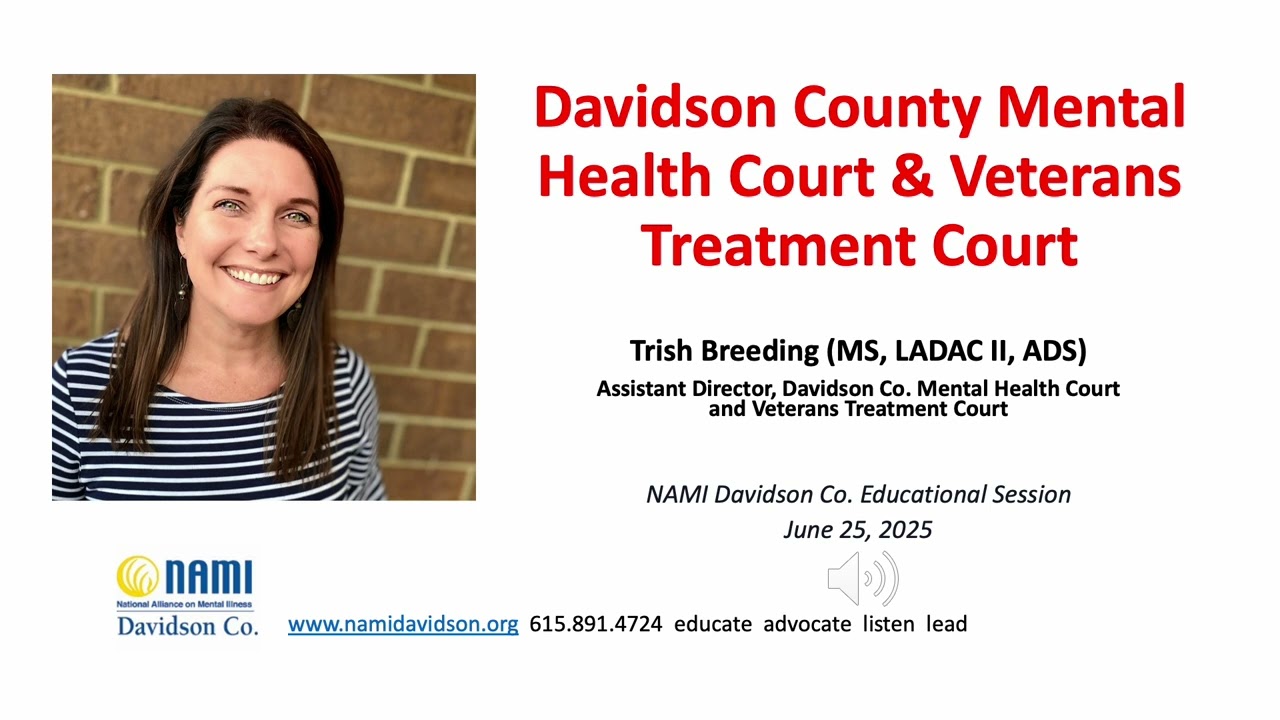 Davidson County Mental Health Court & Veterans Treatment Court