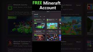 Free Minecraft Account #minecraft #shorts