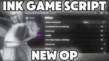 Ink Game Script *NO KEY* - Godmode, Auto Dalgona, Glass Bridge Esp, Auto Rebel, Kill Aura & More!🦑🔥