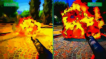 2nd Copy of GTA 5  Vanilla vs Redux Mod Graphics Comparison 1080p 1280 x 720