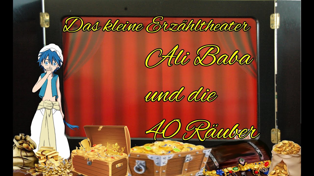 Ali Baba und die 40 Räuber – Kamishibai – das kleine Erzähltheater – Märchen / Omaliebchen