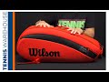 Wilson Federer DNA 12 Pack Tennis Bag (Infrared) Product Video