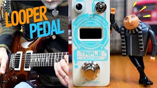 Guitar Looper Pedal  - Donner Triple Looper (Unboxing & Review)