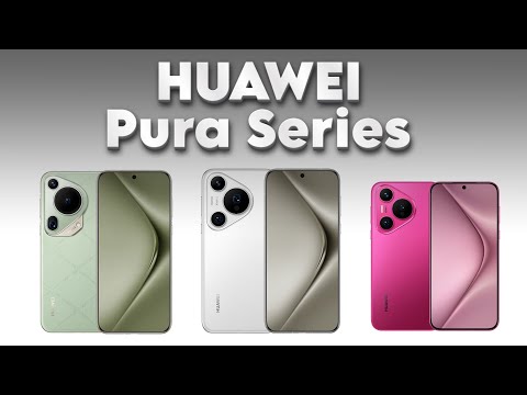 Видео: Линейка Huawei Pura 70 - отличия моделей