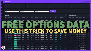 Try this BEFORE paying for options flow data | Hidden broker features