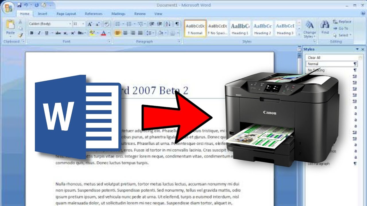 How To Print Word File On Windows 10 How To Print A Document In How To Print Word File On Windows 10 How To Print A Document In
