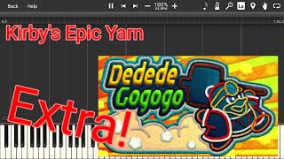 Kirbys Extra Epic Yarn - Gogogo King Dedede - Piano - Synthesia