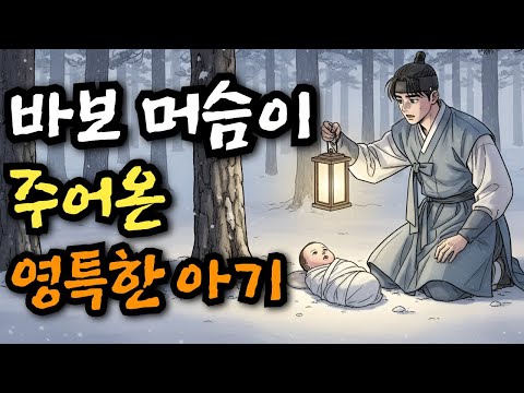 바보 머슴이 주워온 영특한 아기 이야기 | 야담·민담·전설·설화·옛날이야기·오디오북
