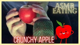 ASMR - Eating an Apple 🍎😋(Crunchy, Crispy, Eating Sounds, Relaxing Triggers)