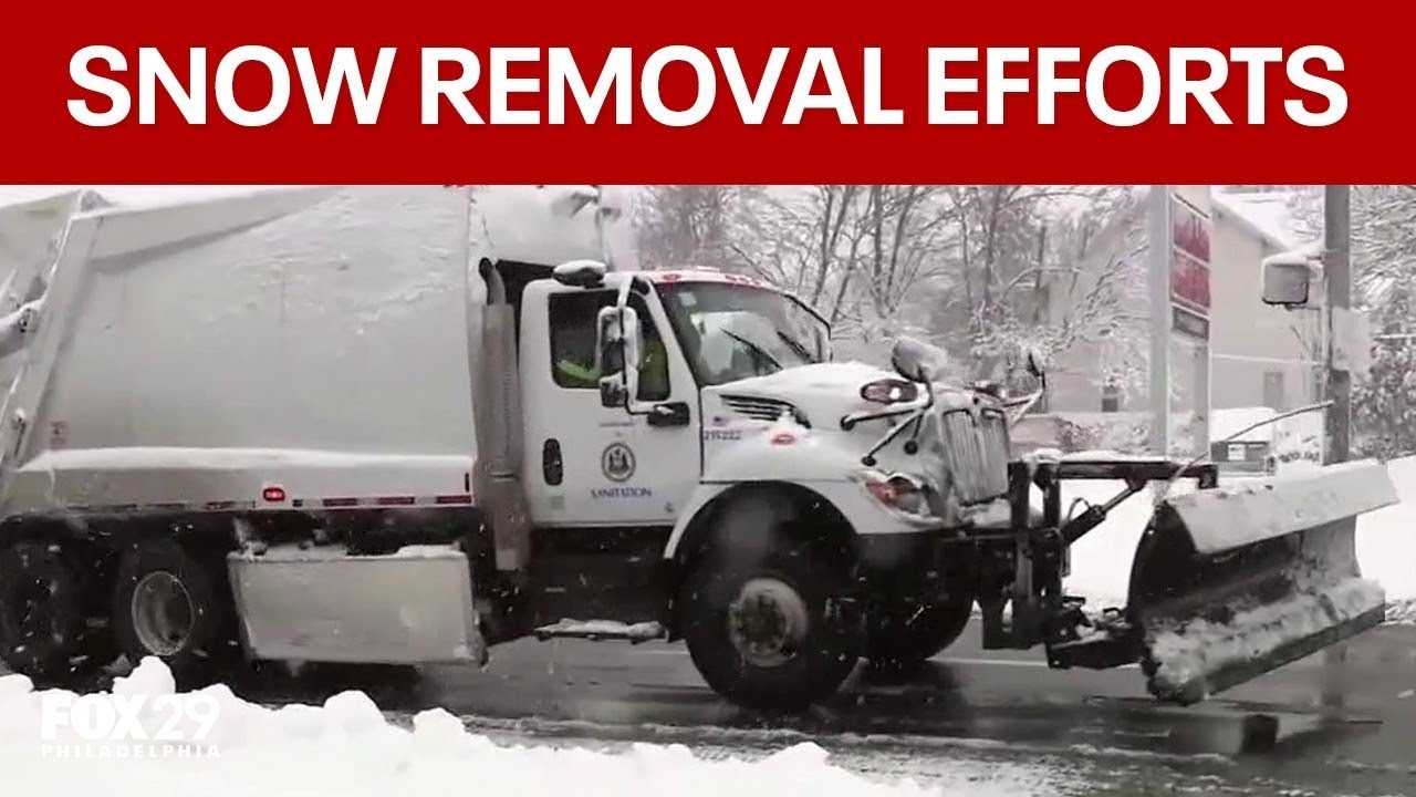 Tracking snow conditions in the city - YouTube