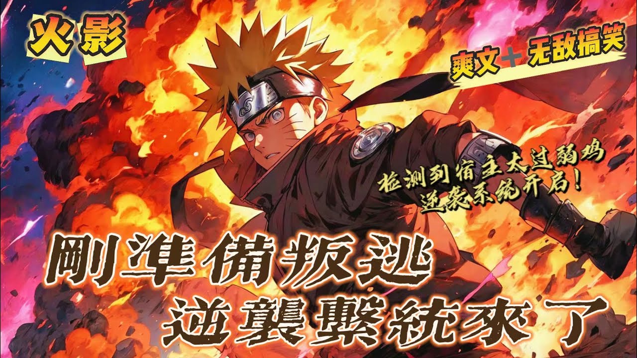 🔥《木葉：准備叛逃，逆襲系統來了》第1-150話：人在木葉，包裹已經收拾好，宇智波良一正研究逃往哪個村。叮！檢測到宿主太過弱雞，系統升級為逆襲系統，助力宿主成功壓倒漩渦鳴人，並成為忍界最强！