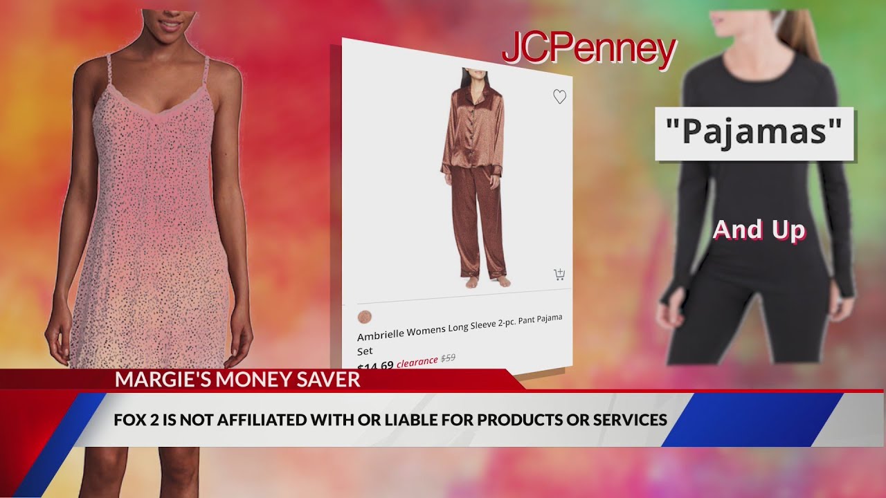 Money Saver: JCPenney sale on women's pajama sets