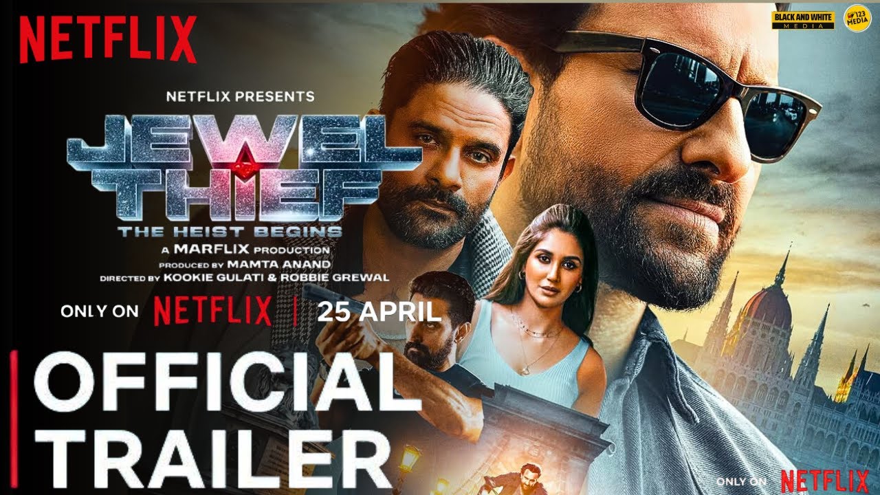 Jewel Thief - The Heist Begins | Official Trailer | Netflix | Saif Ali Khan  | Jaideep Ahlawat