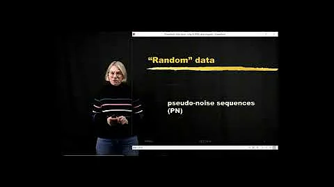 GEL7114 - Module 4.10 - Pseudo Random Bit Sequences (PRBS)