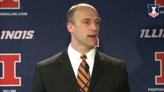 Josh Whitman @IlliniFootball Press Conference 3/5/16