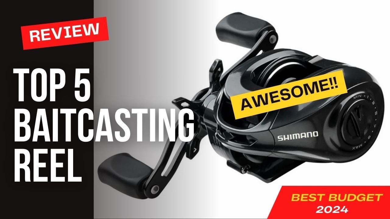 Top 5 Baitcasting Fishing reel - Best Budget 2024 - YouTube