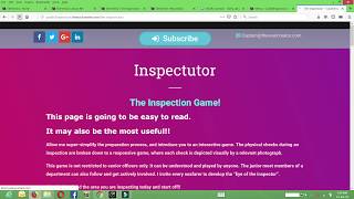 Inspectutor - The Inspection Game