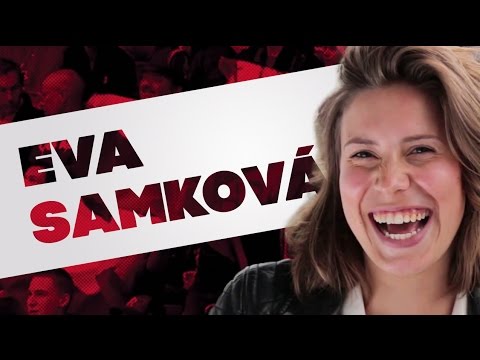 Eva Samková: Když šaty, tak pořádný výstřih! Naši šampioni - YouTube