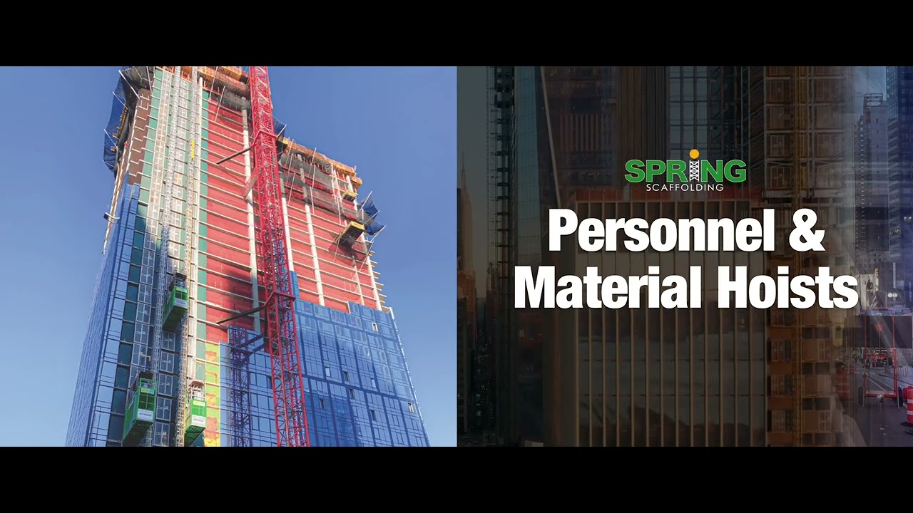 SPRING SCAFFOLDING 2024 - YouTube