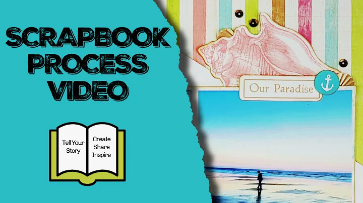 SCRAPBOOK LAYOUT PROCESS // CTMH SEASIDE // THE PERFECT DAY  January 7, 2023