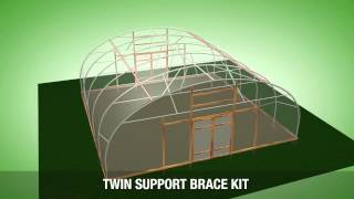 30ft (9.14m) Wide Polytunnel Specification - VT30