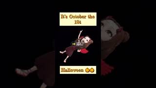 Happy October 1ST Halloween ? time