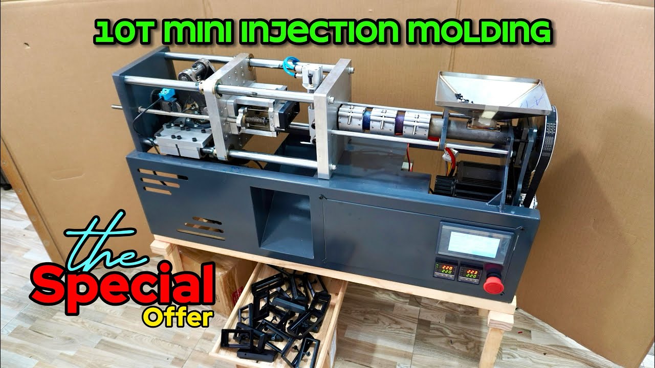 10-Ton Mini Injection Molding Machine That Pays For Itself - YouTube