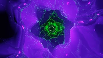 Sci-fi Portal Tunnel, Motion Graphic Animation - HD VFX Background, Stock Video