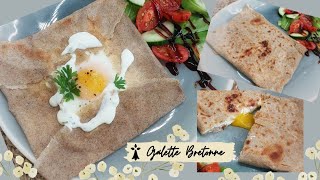 ?Galette Bretonne Recette de crêpes salées croustillantes Facile et Rapide