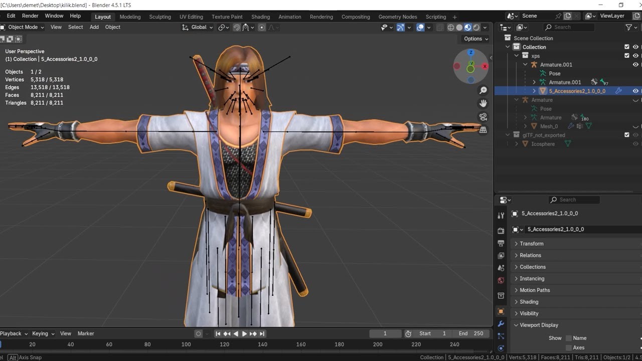How to create a character mesh for Soul Calibur 2 (Xbox Only) - YouTube