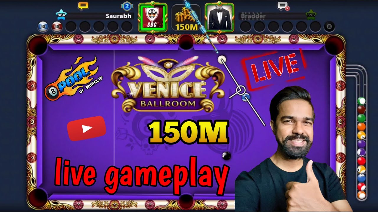 8 Ball Pool - Level 880 Live  - Country Top - SBC Gaming