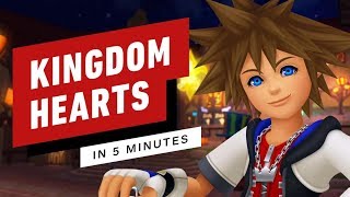 Kingdom Hearts Story in 5 Minutes