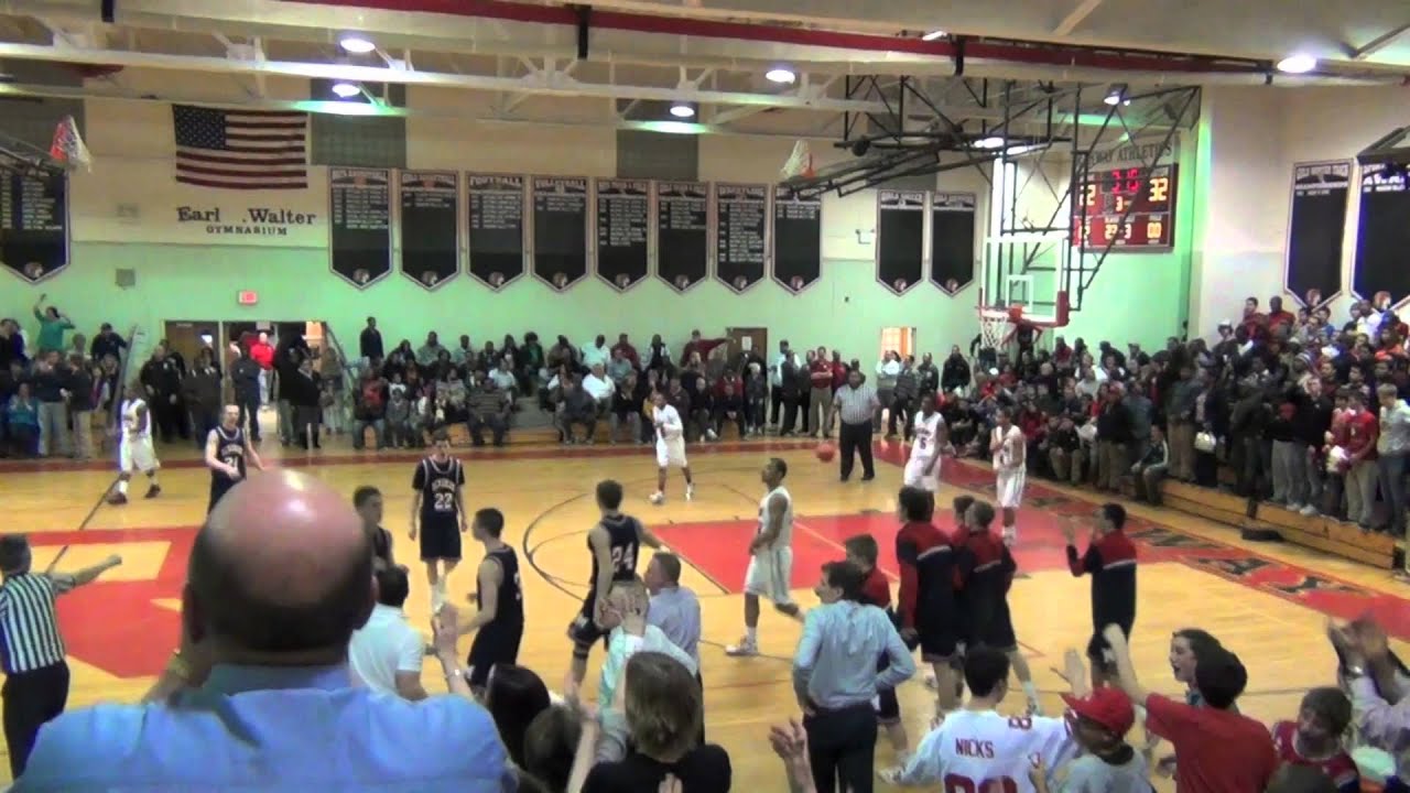 Mendham vs Rahway Missed dunk