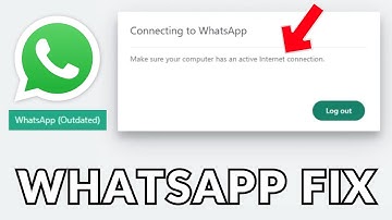 Fix outdated WhatsApp won