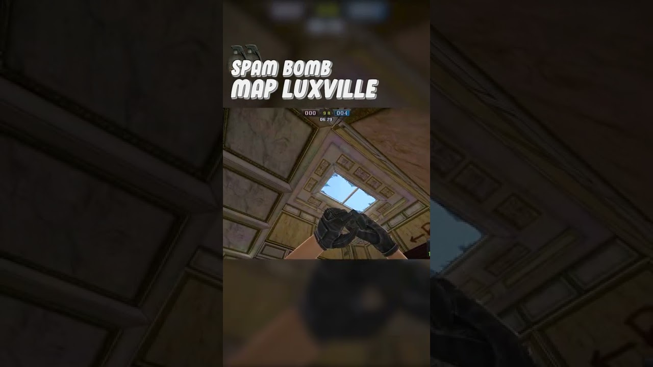 Spam Bomb Luxville - Dari M CT ke BC Rak Miring | Pointblank Zepetto Indonesia 