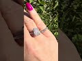 Lab Created Moissanite Ring D Color VVS1 Sterling Silver Radiant Cut - Do You Really Need This?