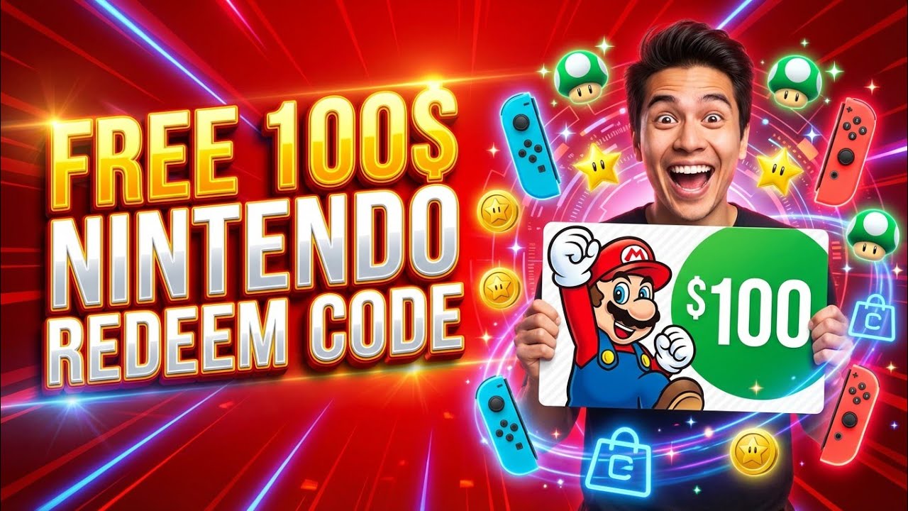 🔥 Free nintendo eshop gift card switch codes 2025 – 100% Working eShop Codes