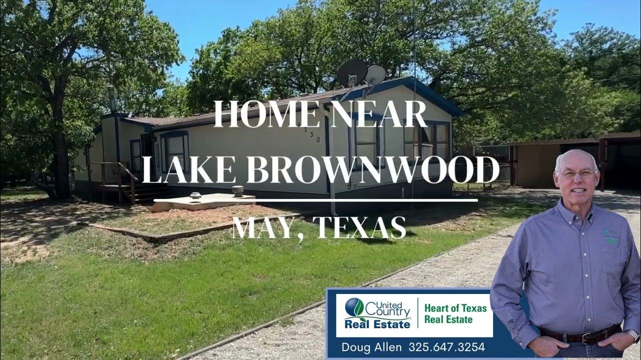 Home FOR SALE near Lake Brownwood, Texas YouTube