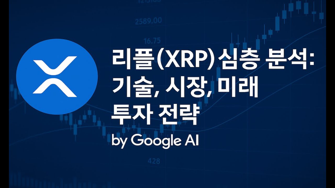 리플(XRP) 심층 분석: 기술, 시장, 그리고 미래 투자 전략 | AI 분석 | 5분 팟캐스트