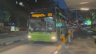 [Uncommon Cameo!] MAN NL323DF A22 Euro V Batch 2 SMB3042U on 374 from Blk 334A➡️Blk 326D