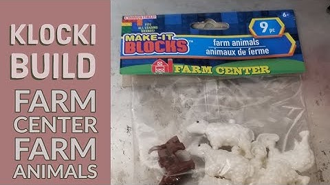 Klocki Build - make-it BLOCKS Farm Animals Review.