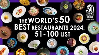 The World's 50 Best Restaurants 2024: 51-100 Extended List Reveal