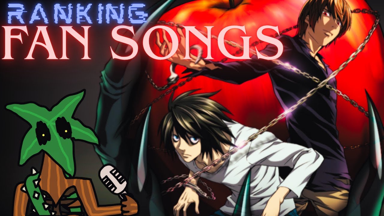 RANKING DEATH NOTE FAN SONGS ON A TIER LIST (STREAM)